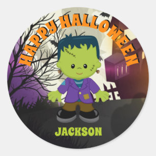 Autocollants Frankenstein Halloween Enfants Person