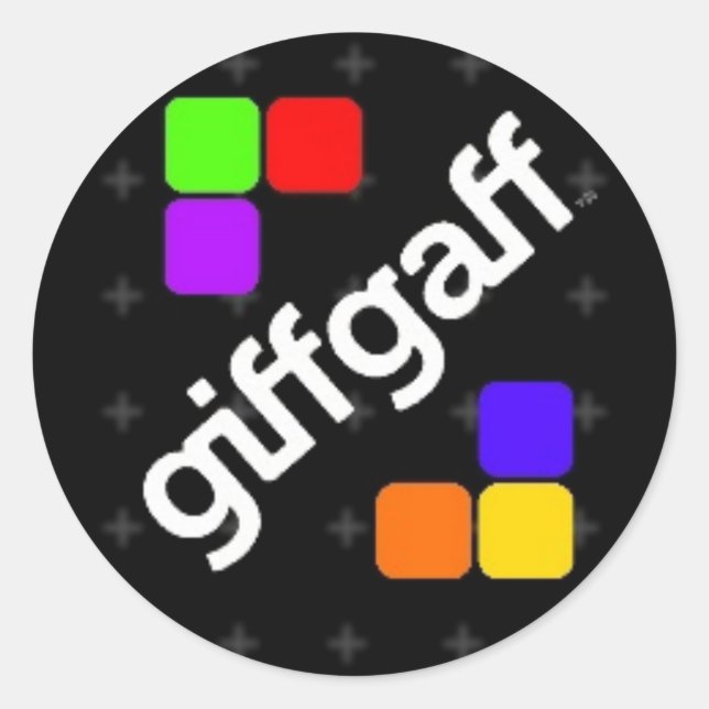 autocollants giffgaff (Devant)