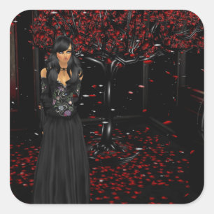 Autocollants gothiques foncés