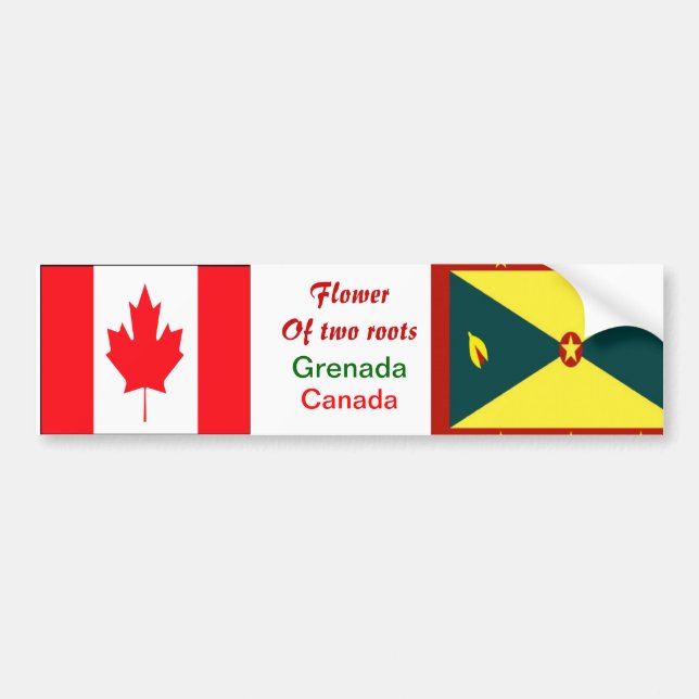 Autocollants Grenadien-canadien (Devant)