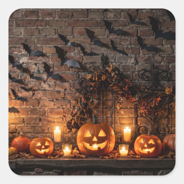 Autocollants Halloween (Devant)