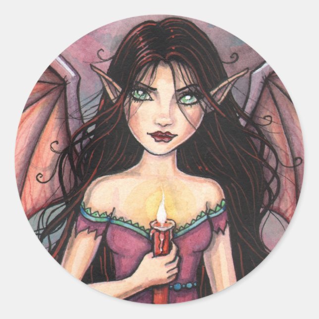 Autocollants Halloween Vampire Zelda (Devant)