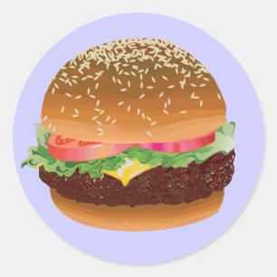 Autocollants Hamburger