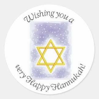 autocollants hannukah