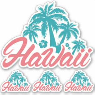 Autocollants Hawaii