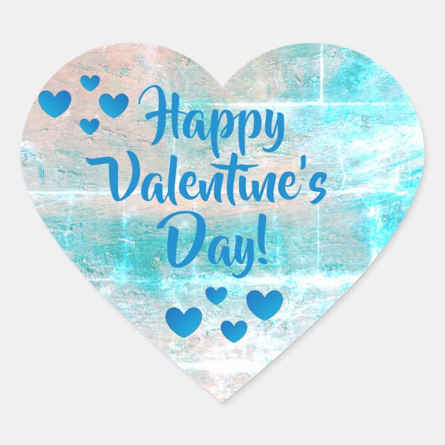 Autocollants Heureuses Saintes-Valentin par dalDes (Devant)