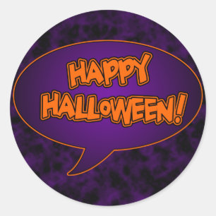 Autocollants heureux de Halloween