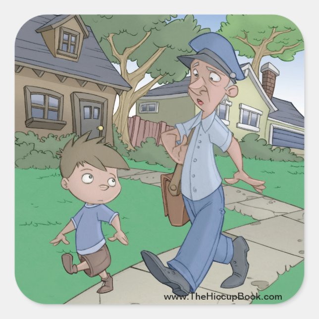 Autocollants Hiccup Book, The Mailman (feuille de  (Devant)