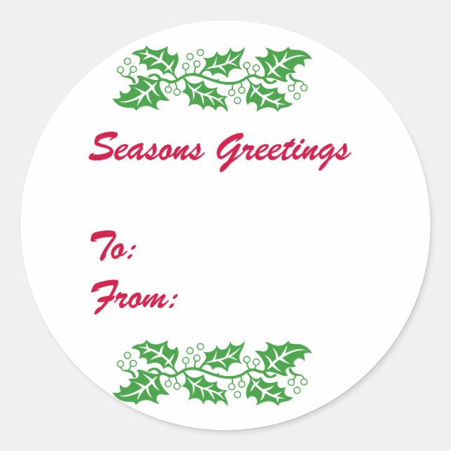 Autocollants Holly Gig (Devant)