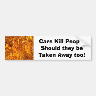 Autocollants Humor Cars Kill People Enlèvement