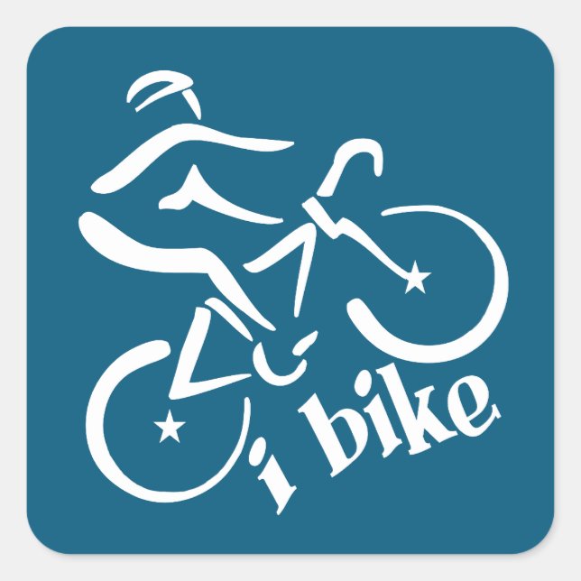 Autocollants I Bike (Devant)