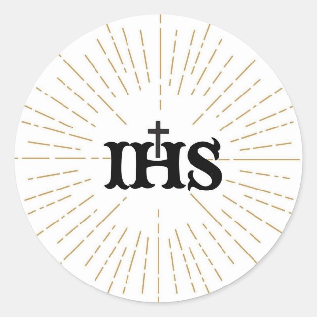 Autocollants IHS Christogramme (Devant)