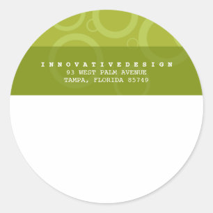 Autocollants innovateurs d'étiquette postale