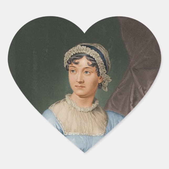 Autocollants Jane Austen (Devant)