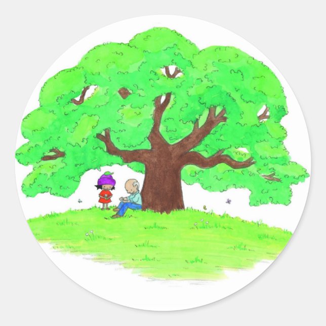 Autocollants Joone et Grand-père (Devant)