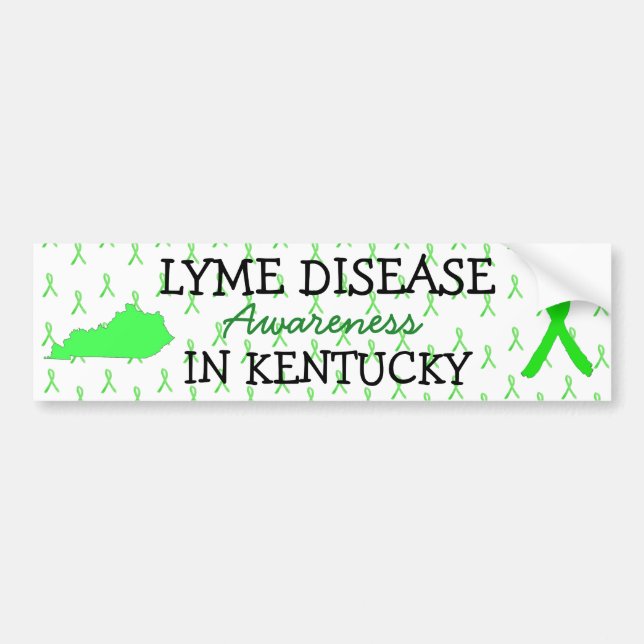 Autocollants Kentucky de sensibilisation à la mala (Devant)