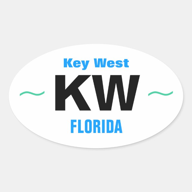 autocollants KEY WEST (4) (Devant)