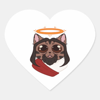 Autocollants Kitty Christ