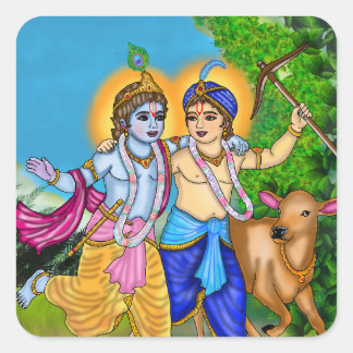 Autocollants Krishna Balram