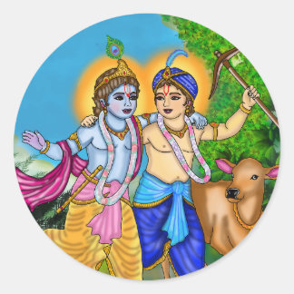 Autocollants Krishna Balram