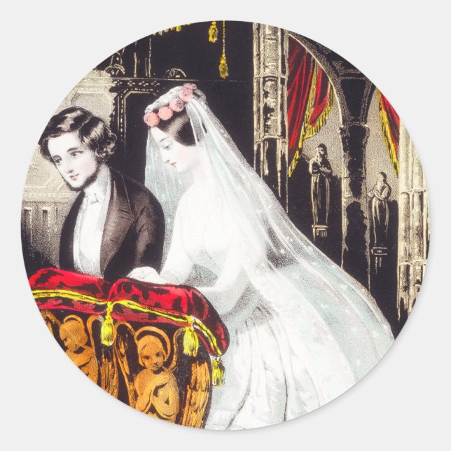 Autocollants "Le mariage" (Devant)