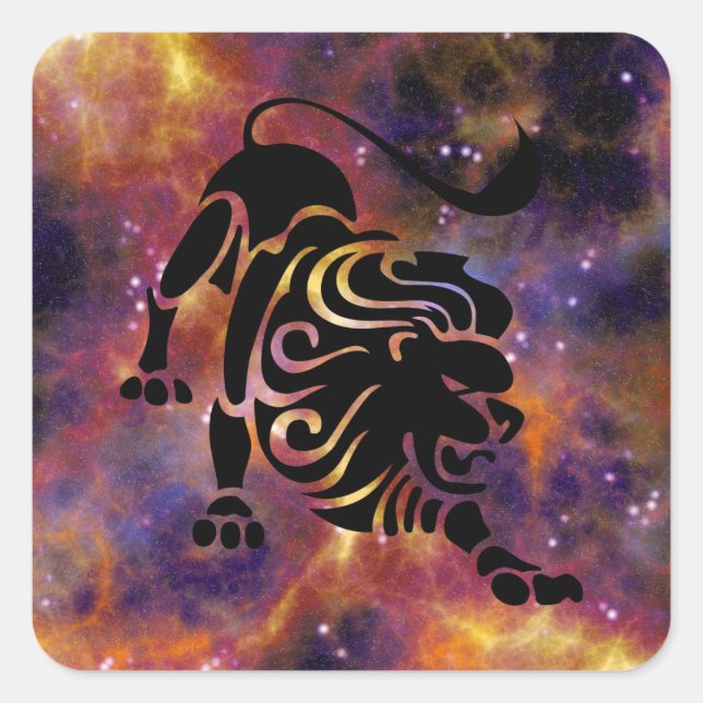 autocollants leo lion (Devant)