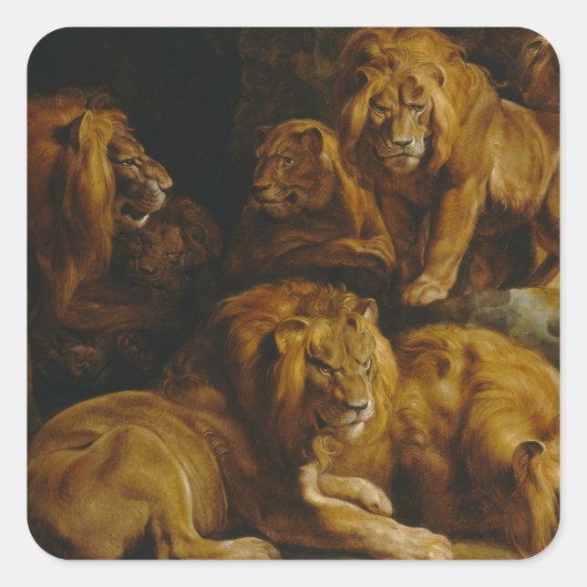 Autocollants Lions’ Den (Devant)