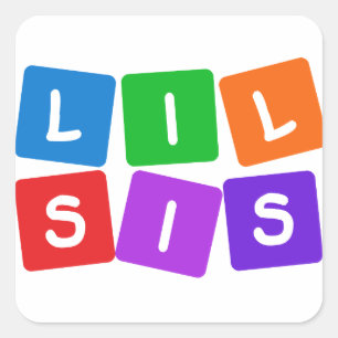 Autocollants Little Sis