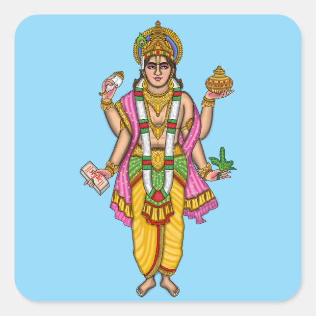 Autocollants Lord Dhanvantari (Devant)