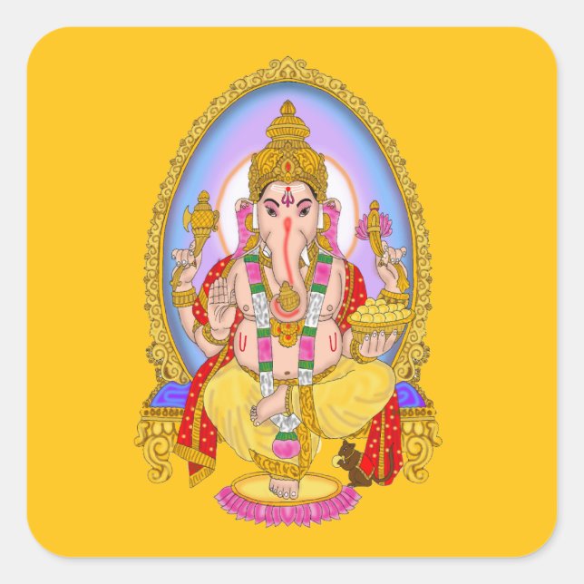 Autocollants Lord Ganesha (Devant)