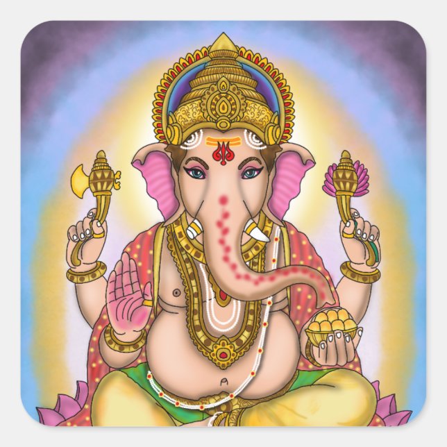 Autocollants Lord Ganesha (Devant)