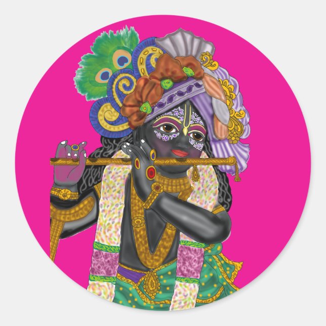 Autocollants Lord Krishna (Devant)