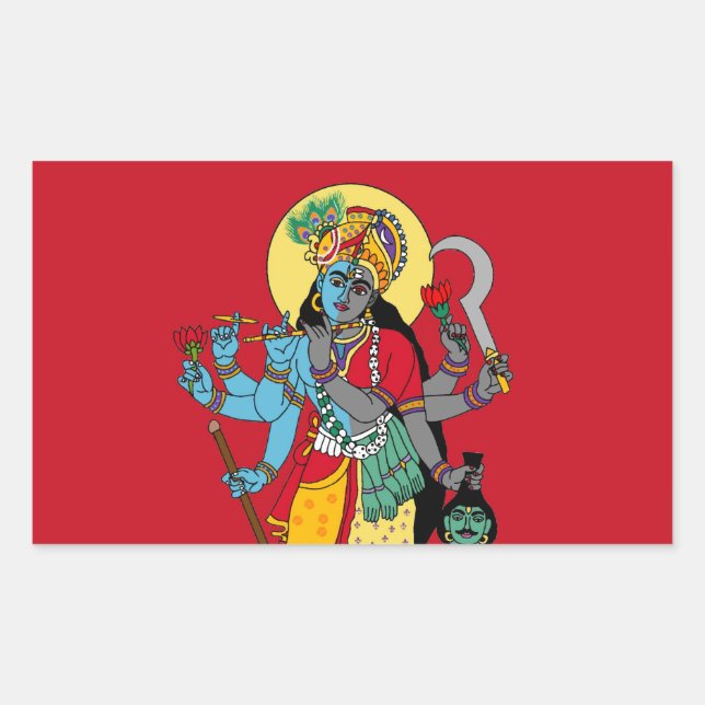 Autocollants Lord Krishnakali (Devant)