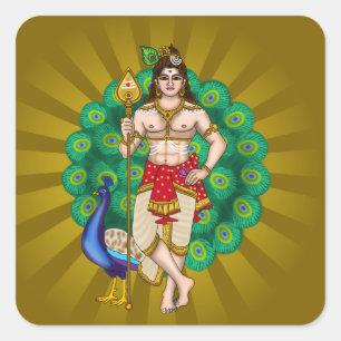 Autocollants Lord Murugan