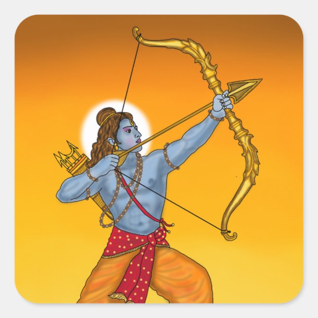 Autocollants Lord Rama (Devant)