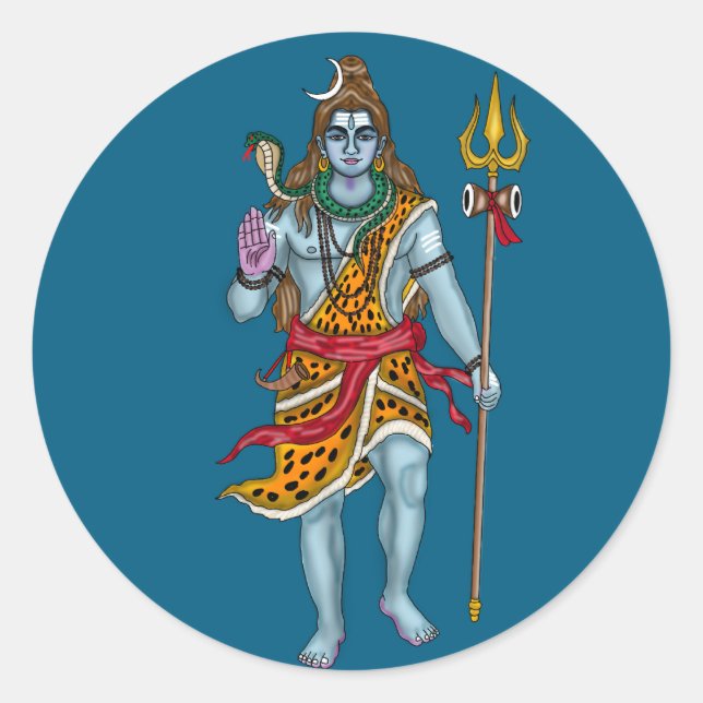 Autocollants Lord Shiva (Devant)