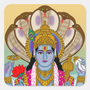 Autocollants Lord Vishnu
