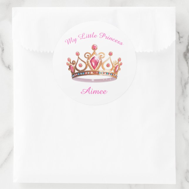 Autocollants Ma Petite Princesse (Sac)