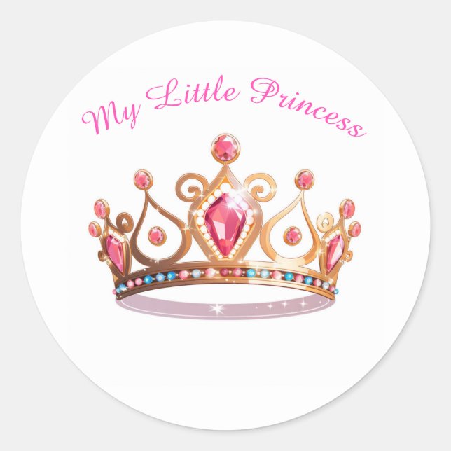 Autocollants Ma Petite Princesse (Devant)
