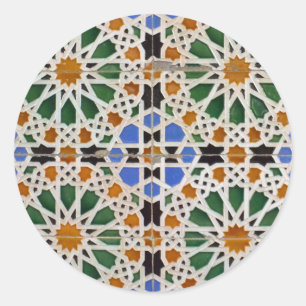 Autocollants marocains lumineux de motif