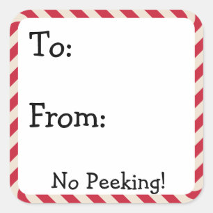 Autocollants mignons d'étiquette de Noël