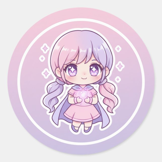 Autocollants mignons kawaii (Devant)
