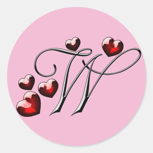 autocollants monogramme (Devant)