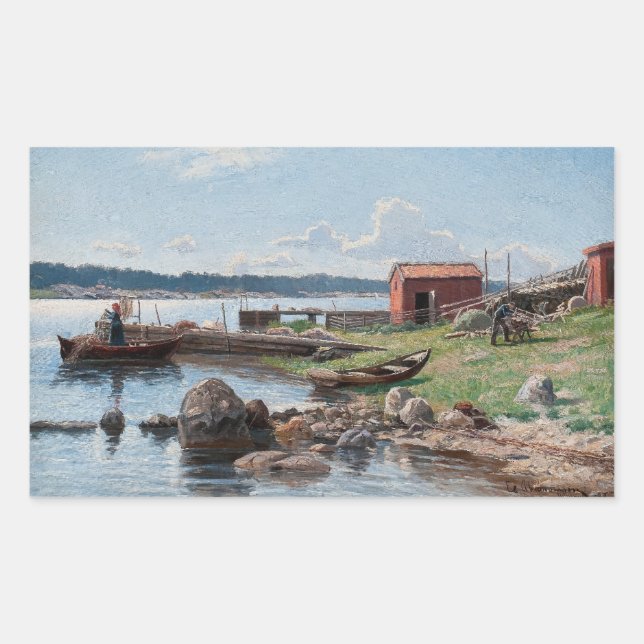 Autocollants "Motif de Jutholmen" d’Abrahamsson (Devant)