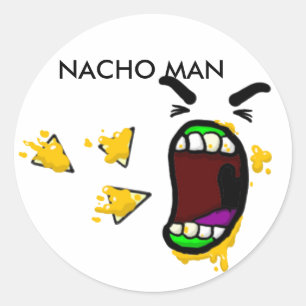 Autocollants Nacho Man