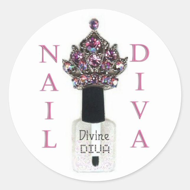 Autocollants NAIL DIVA (Devant)