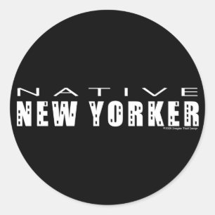 Autocollants natifs du New Yorker