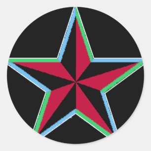 Autocollants Nautical Star