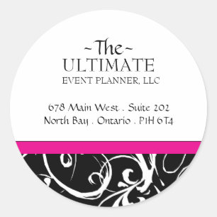 Autocollants noirs et blancs