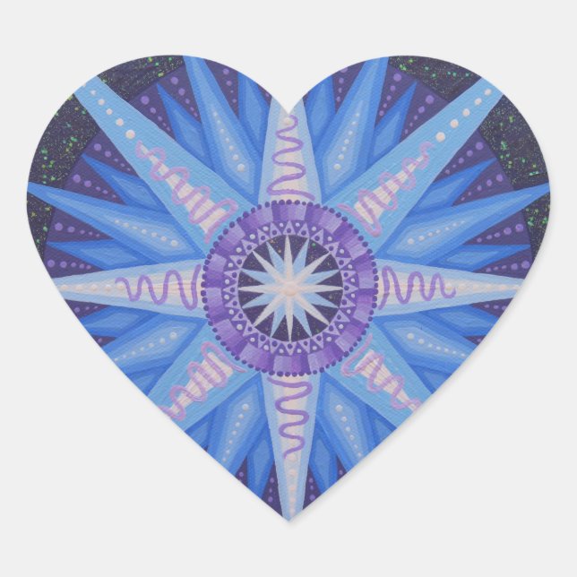 Autocollants North Star par Soozie Wray (Devant)